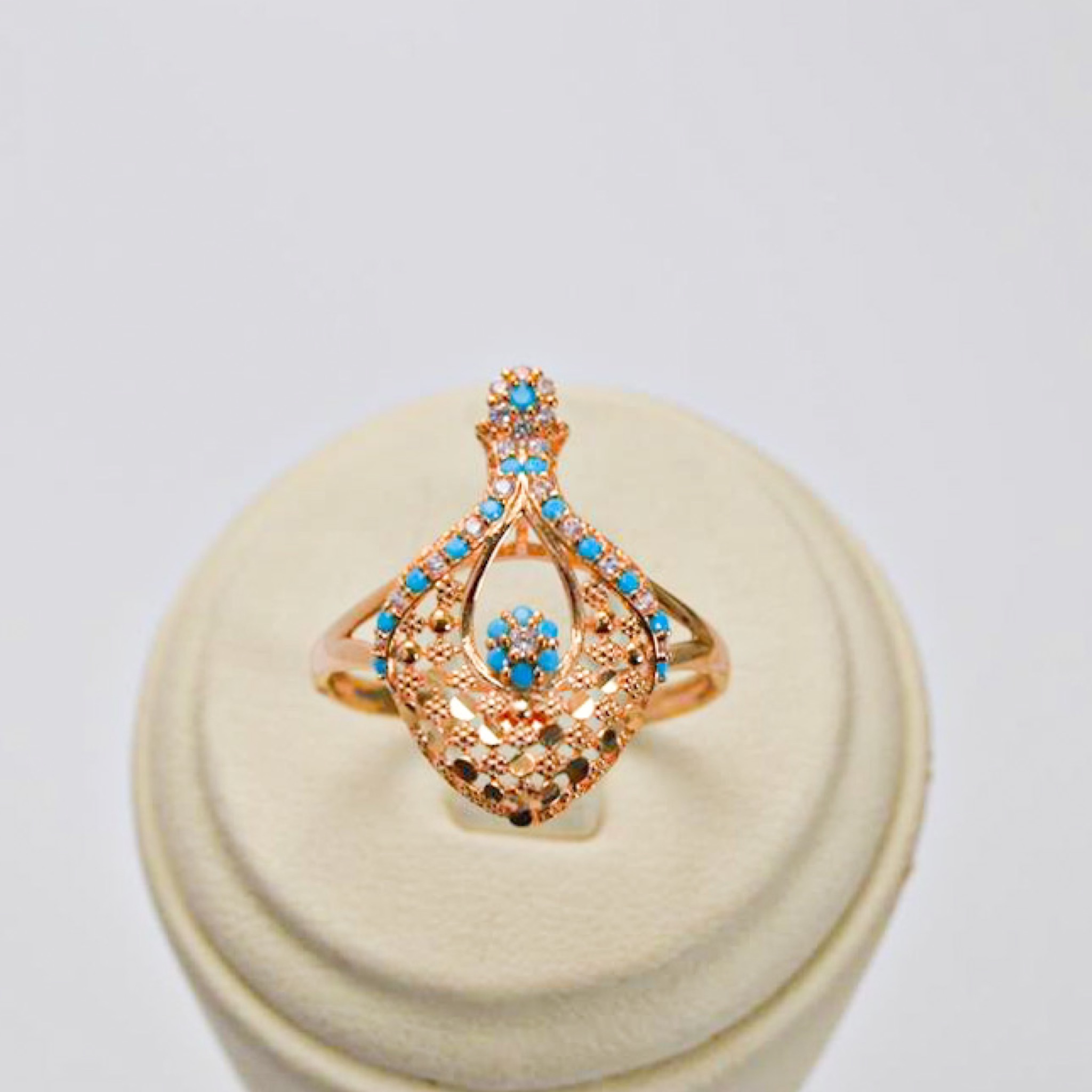  fayroz ring 21k, gold  