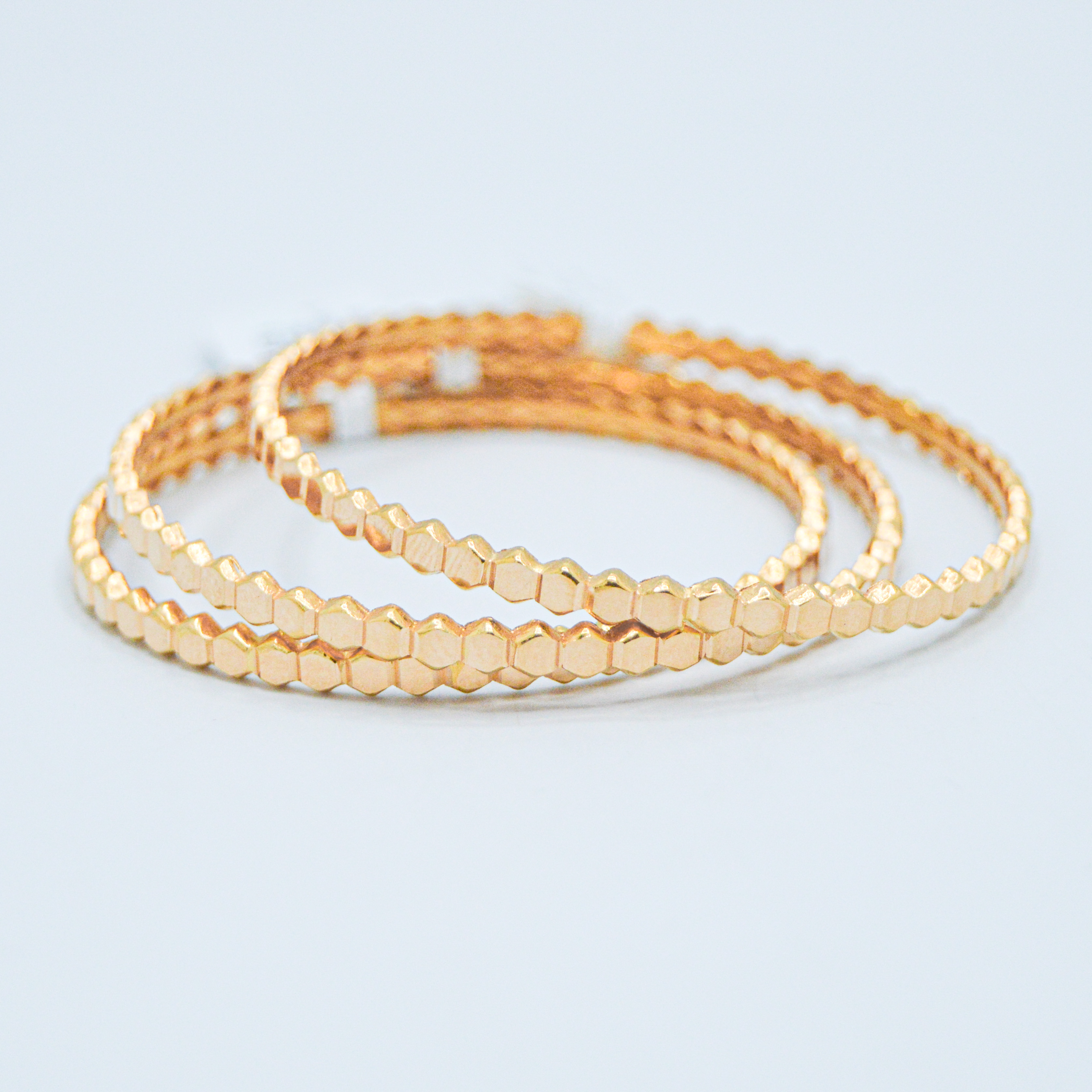   Gold Kids bracelets 21k 