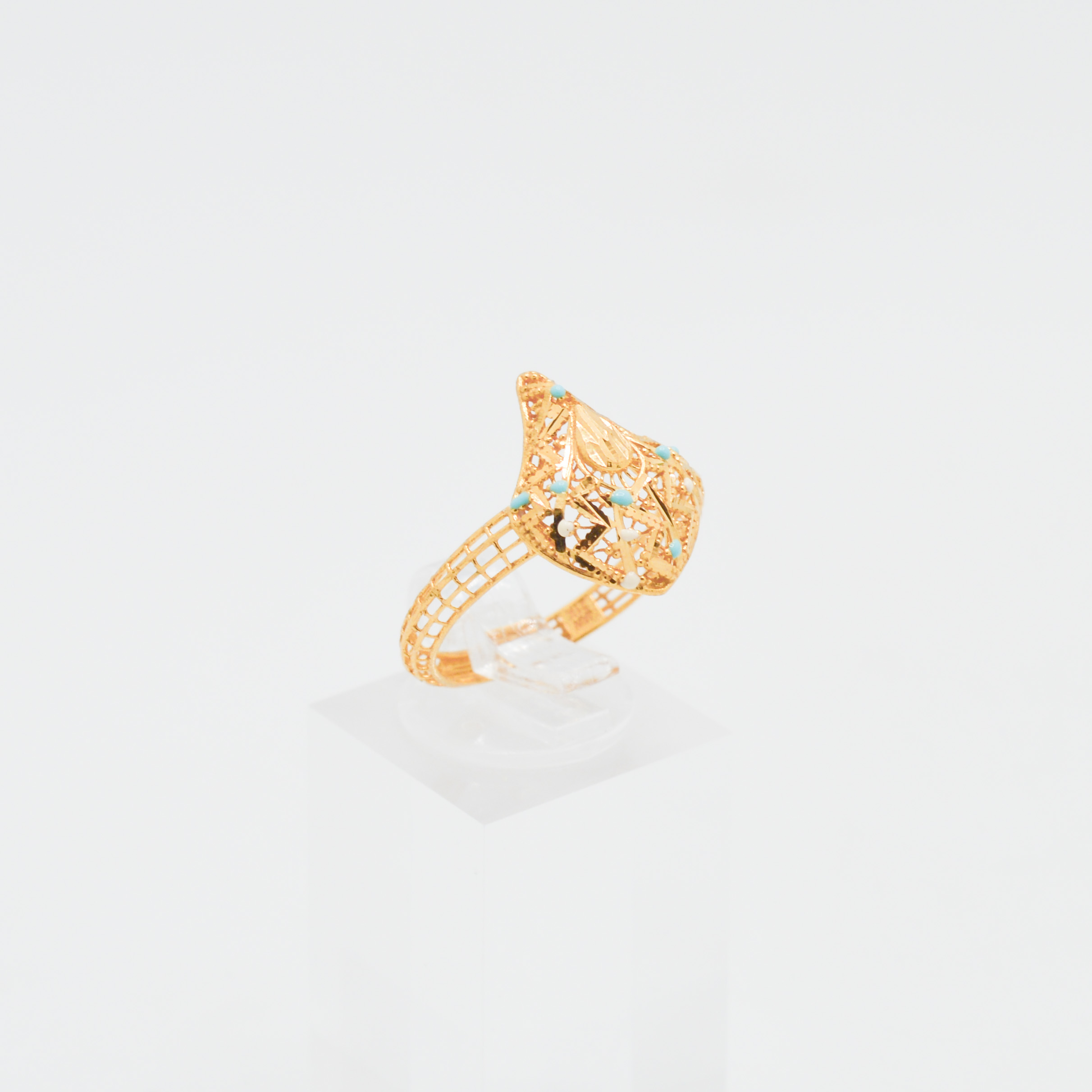  Gold ring 21k  