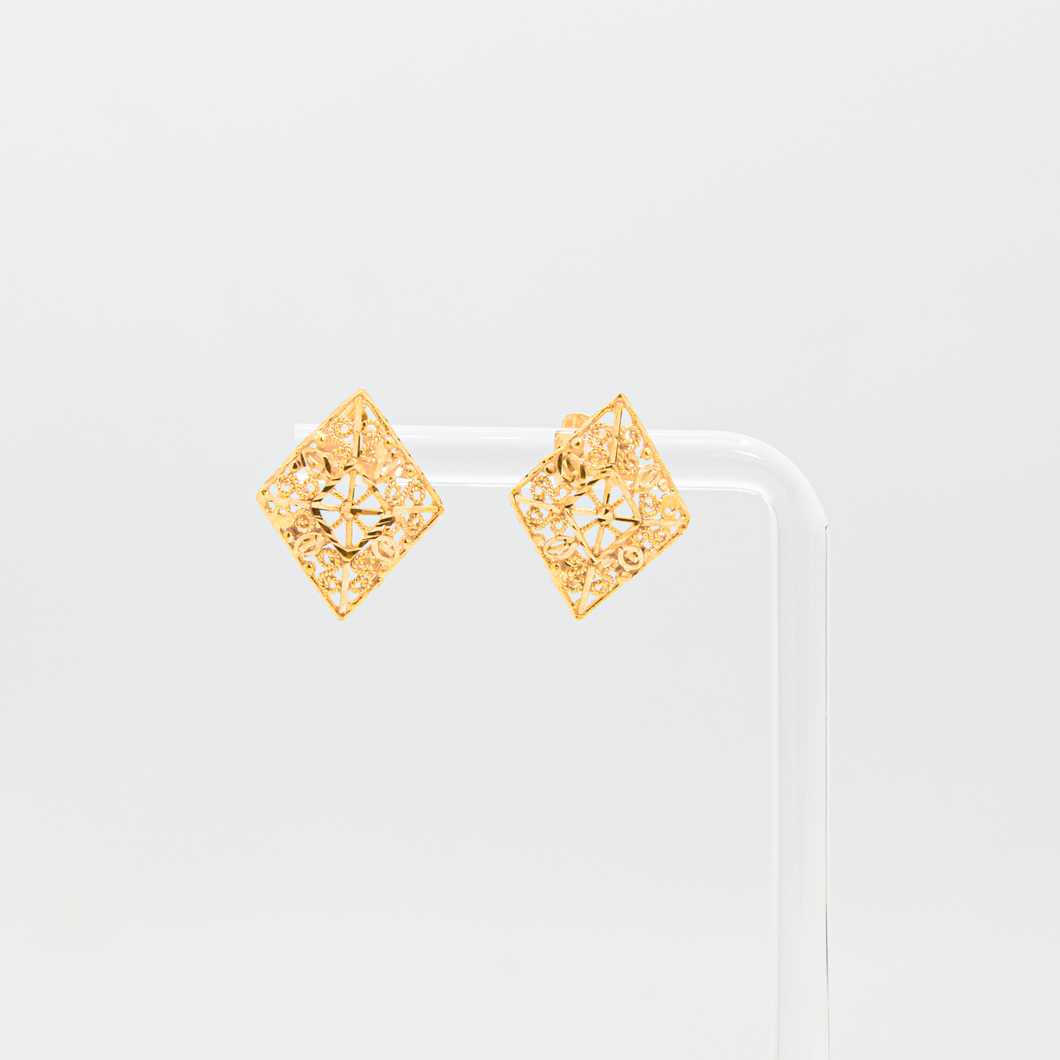  Dimond half set 21k,gold  