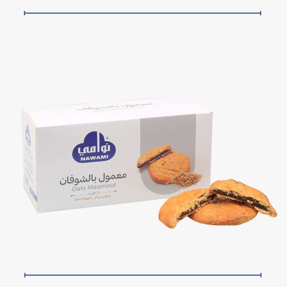 معمول شوفان بدون سكر