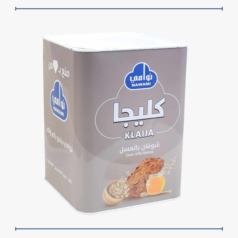علبة كليجا شوفان بالعسل