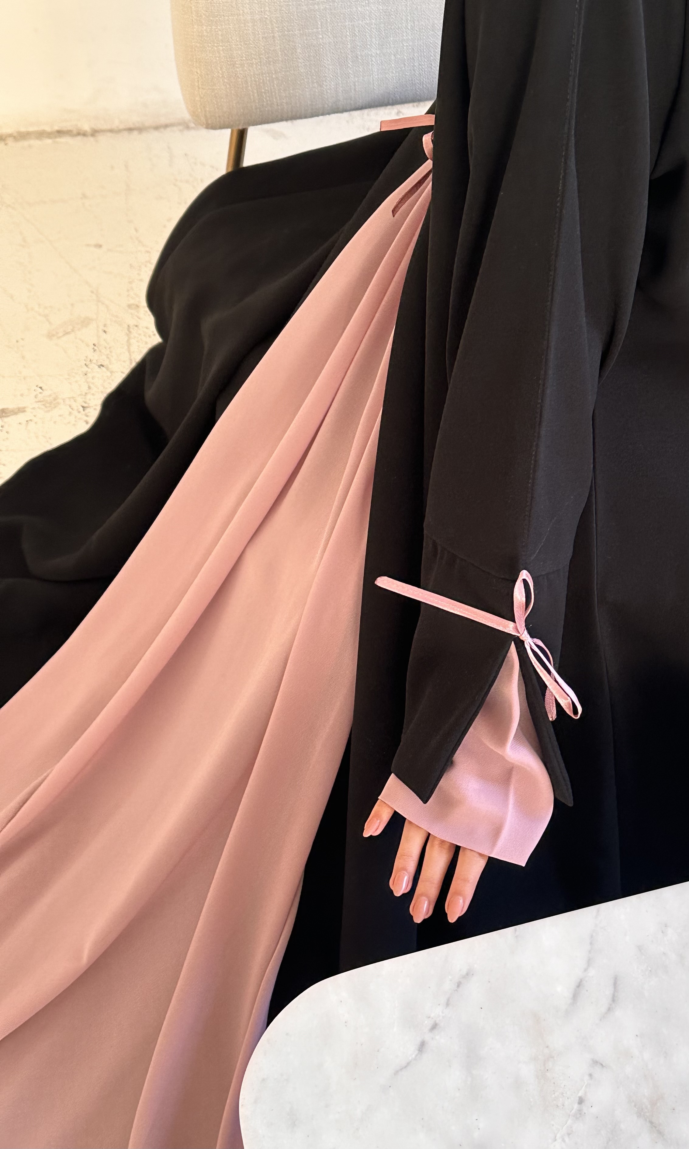  عباية بكسرة خلفية