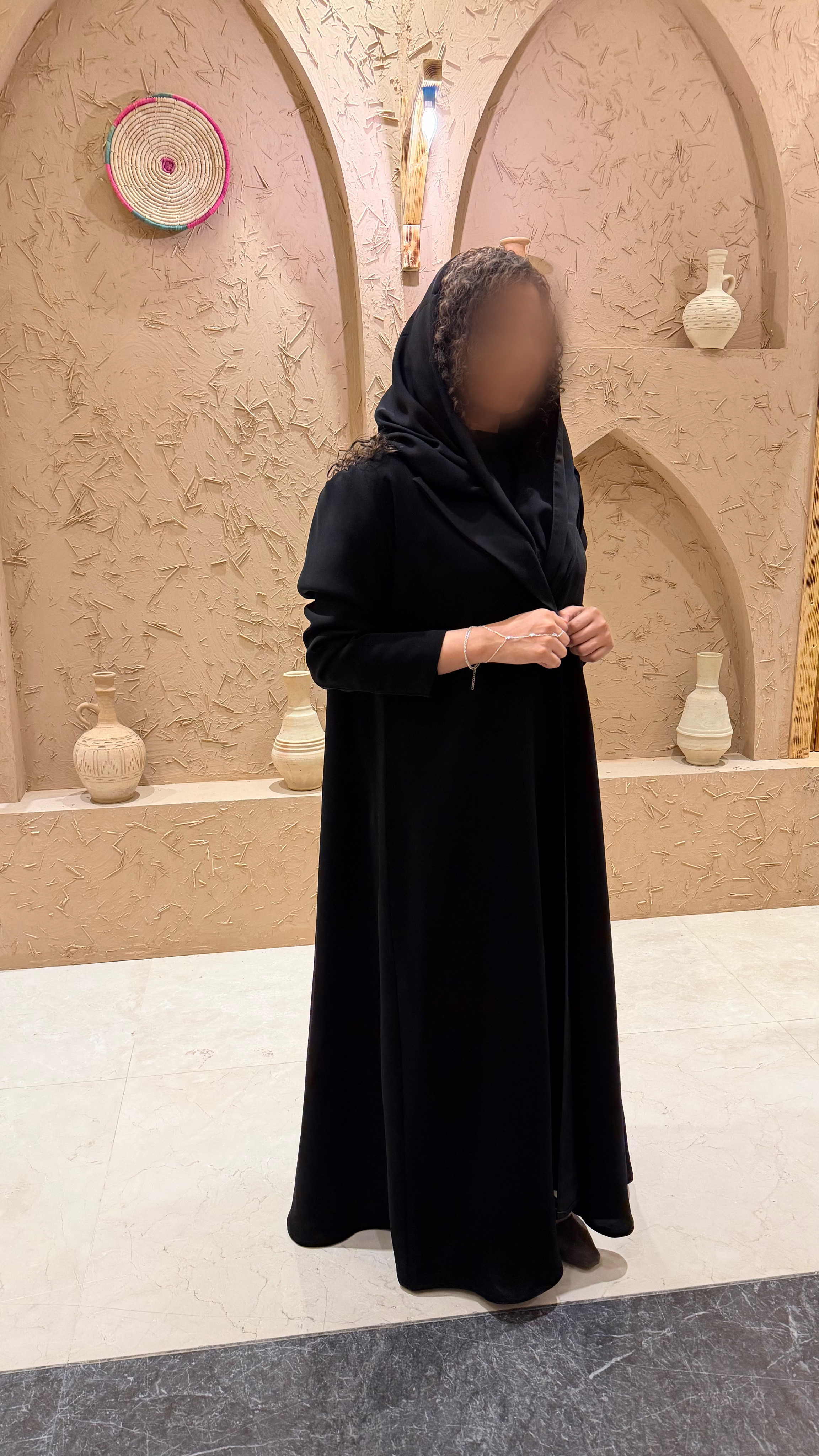  عباية كريب كلوش