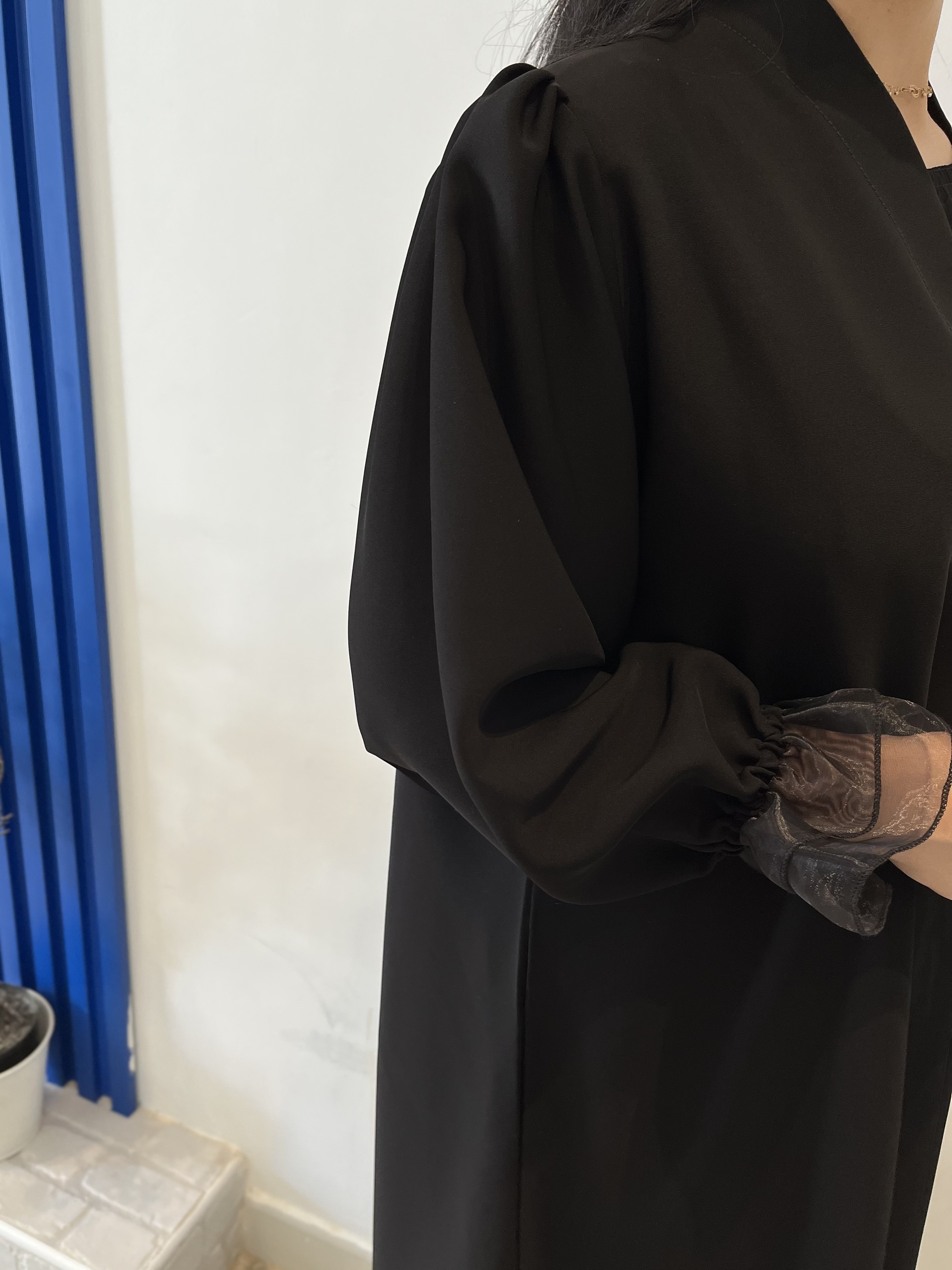  عباية كلوش سادة