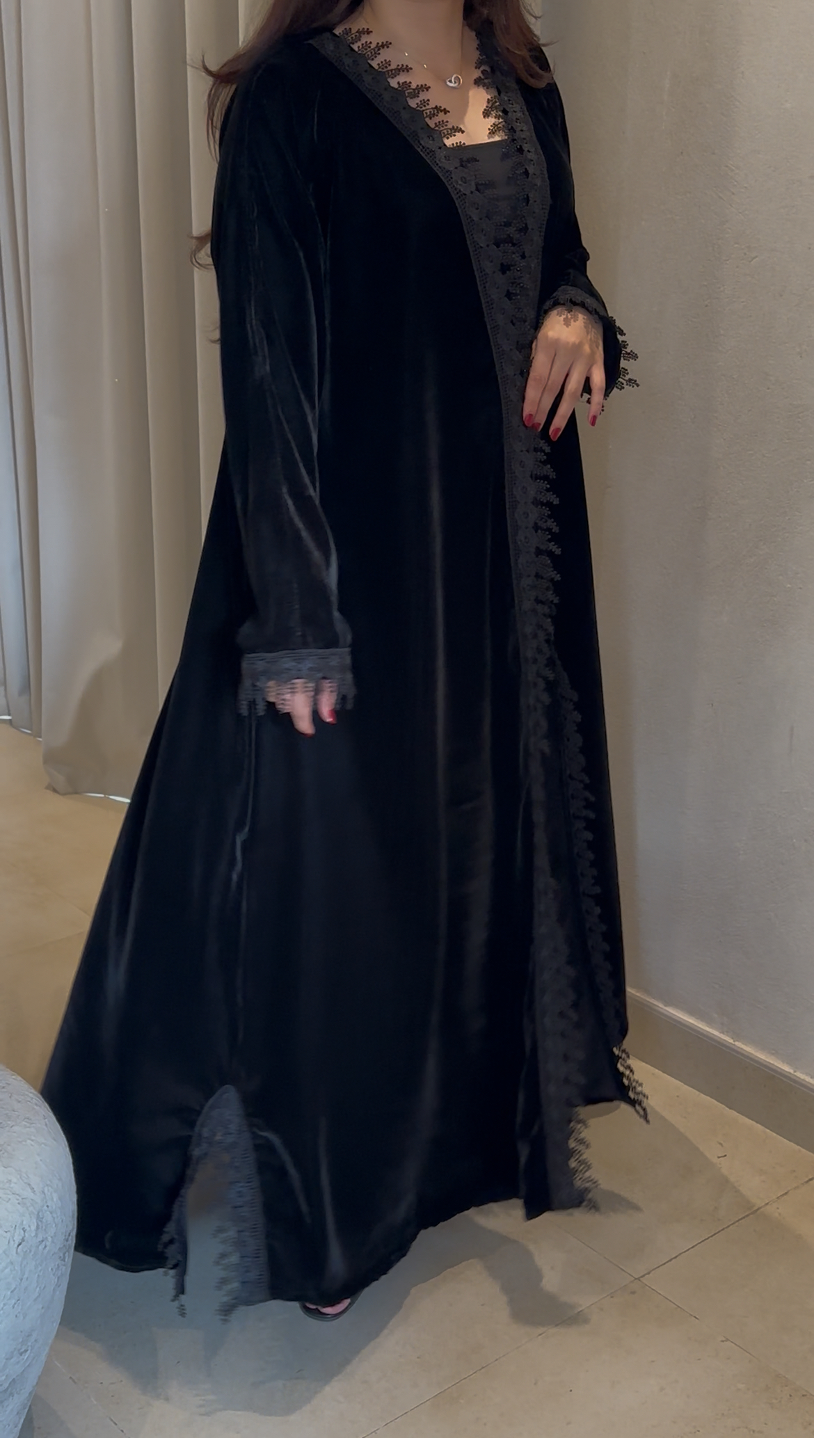  عباية نسائية شتوية