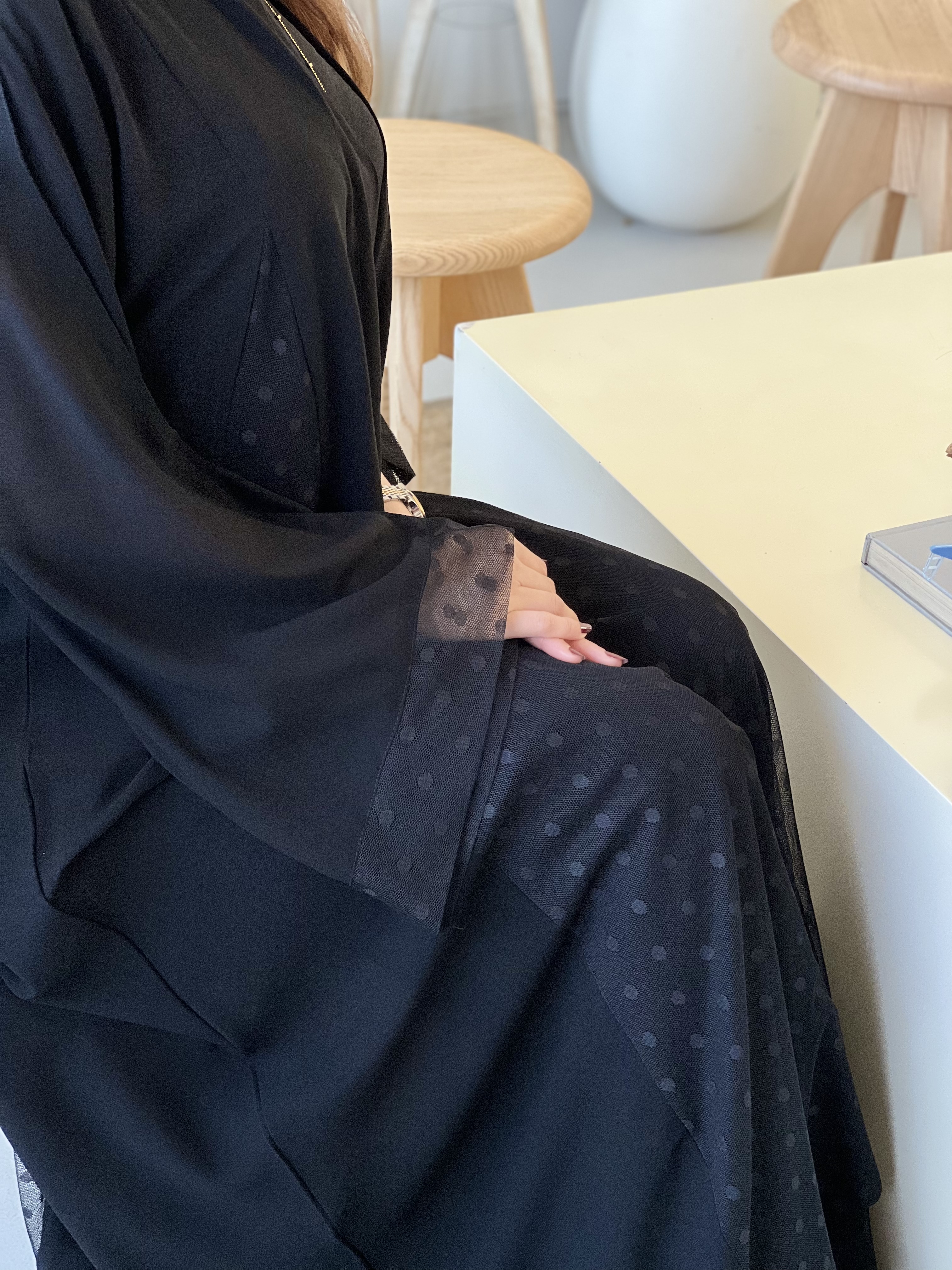  عبايه بقصه كلوش