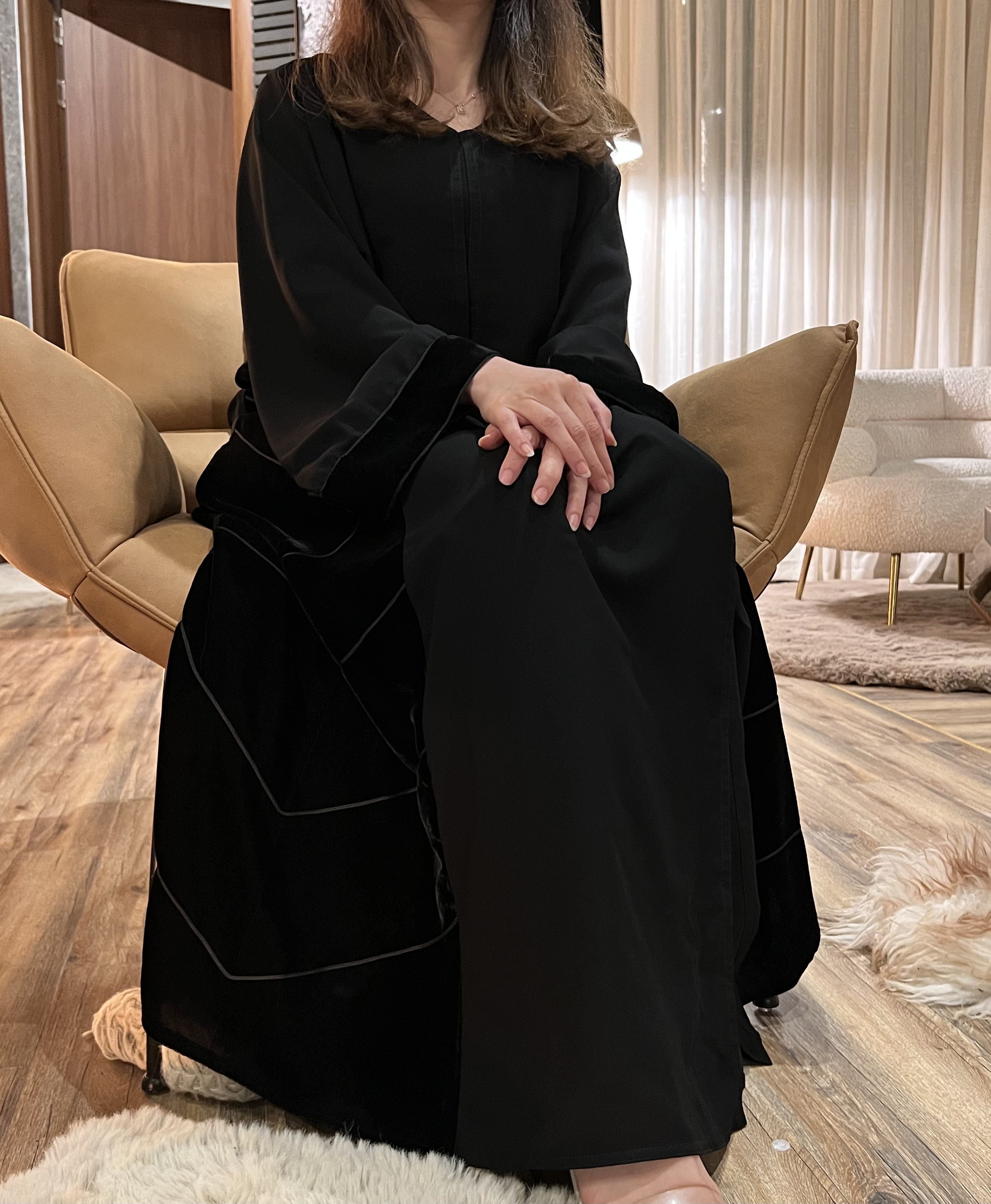  عباية كلوش شتوية