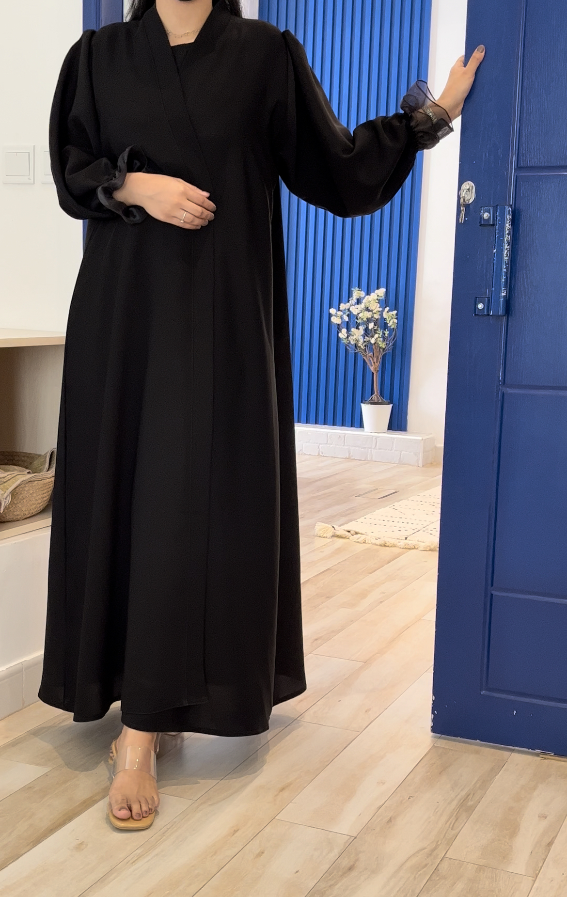  عباية كلوش سادة