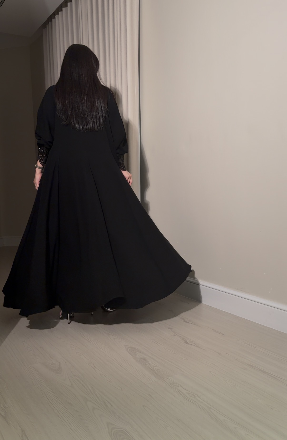  عباية تربل كلوش