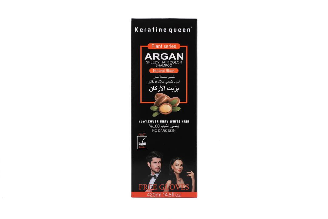 BLACK HAIR DYE SHAMPOO