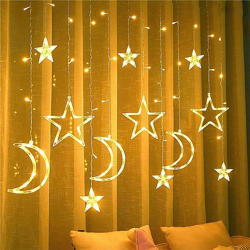 حبل مصابيح زينه LED - مصابيح ليد - افاق هومز