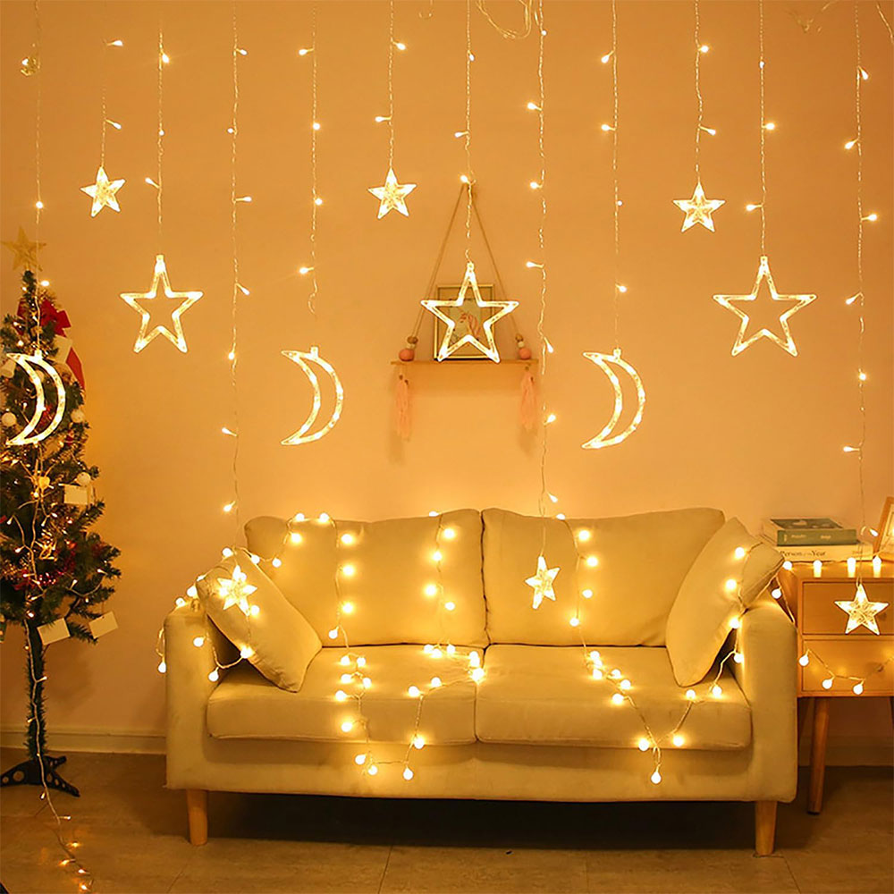 حبل مصابيح زينه LED - مصابيح ليد - افاق هومز