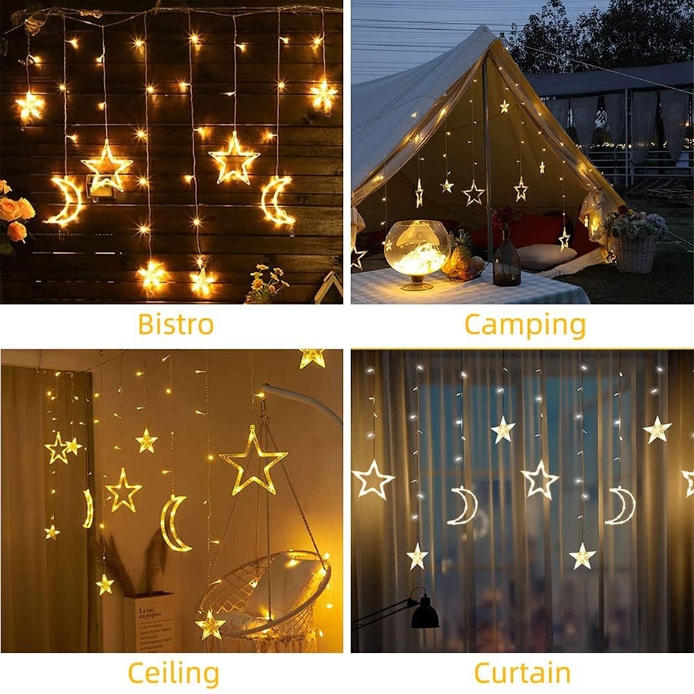 حبل مصابيح زينه LED - مصابيح ليد - افاق هومز
