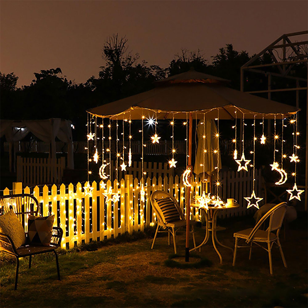 حبل مصابيح زينه LED - مصابيح ليد - افاق هومز
