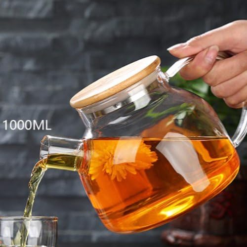 إبريق-شاي-زجاجي-مقاوم-للحرارة-سعة-1000مل-طقم شاى-افاق هومز