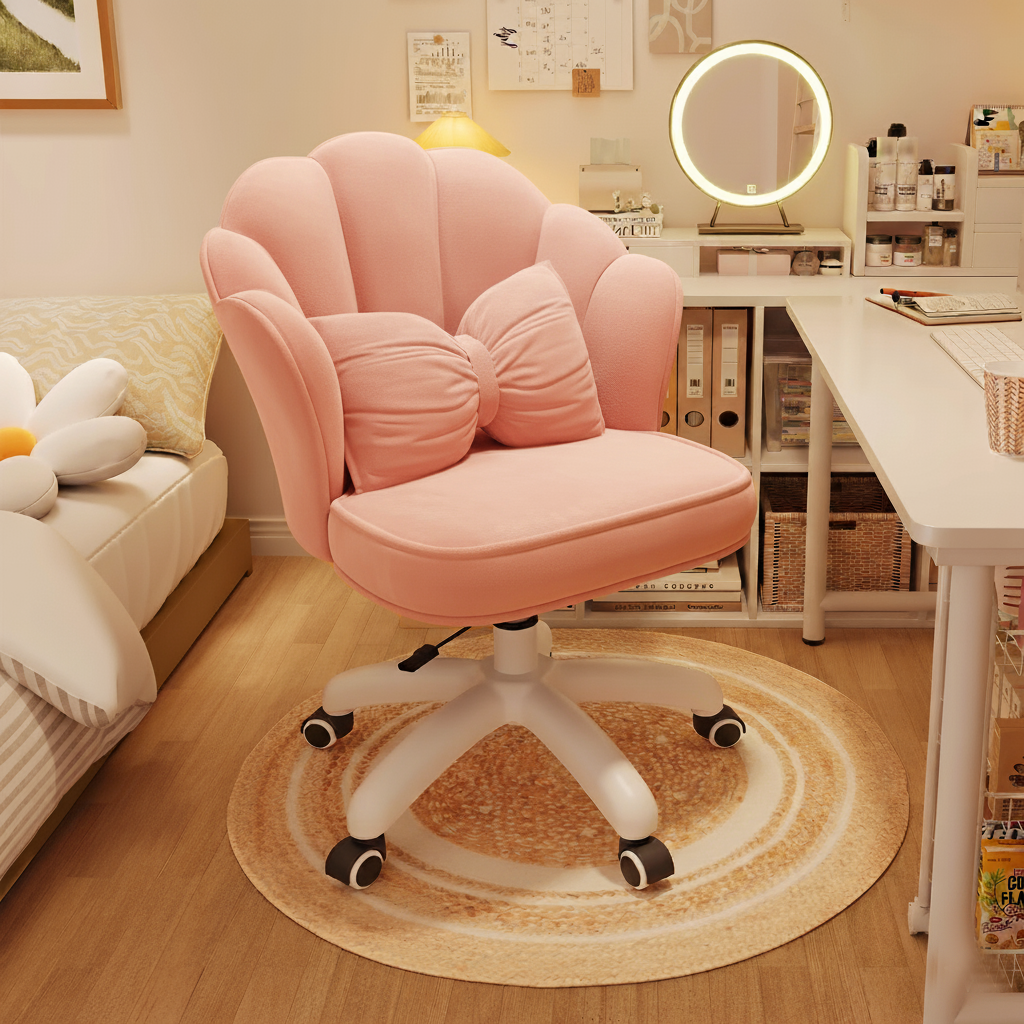 كرسي تسريحة بتصميم غرفة نوم	