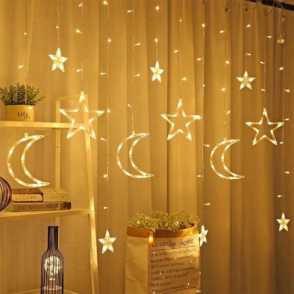 حبل مصابيح زينه LED - مصابيح ليد - افاق هومز