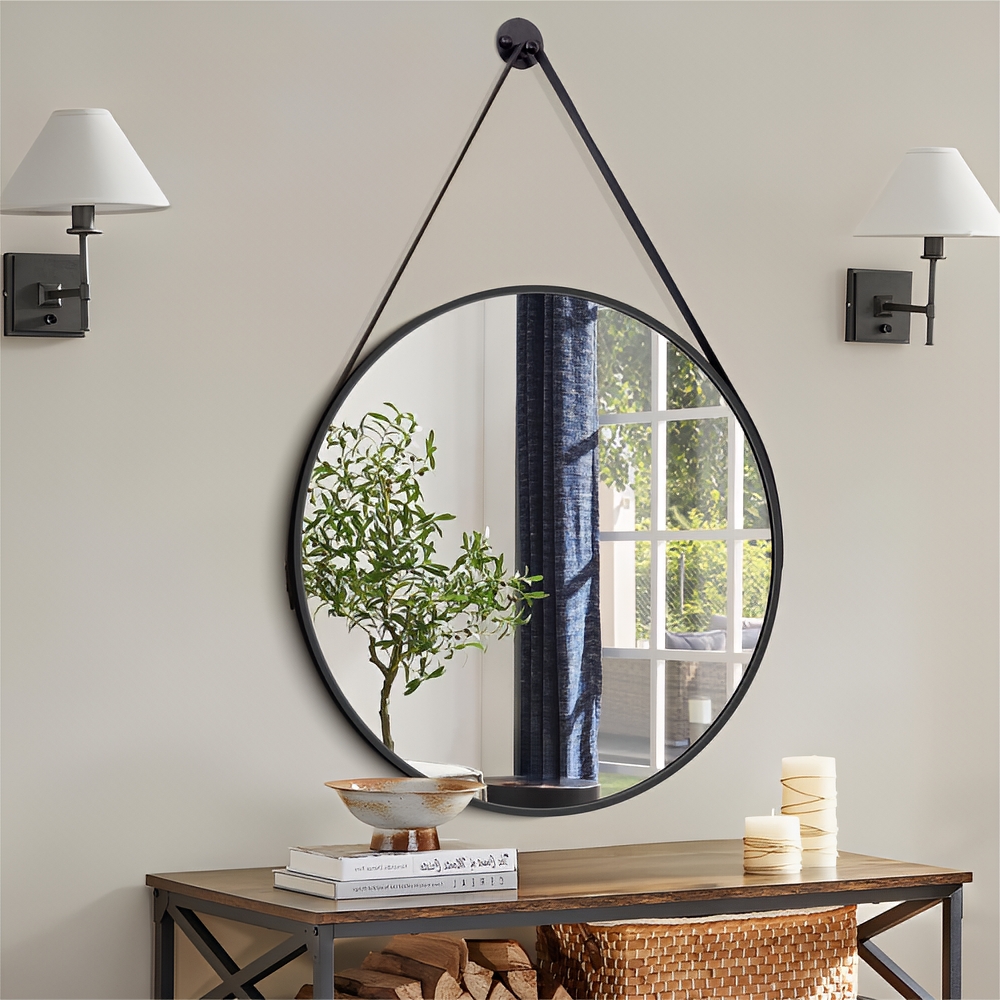 مرآة عصرية معلقة للمدخل