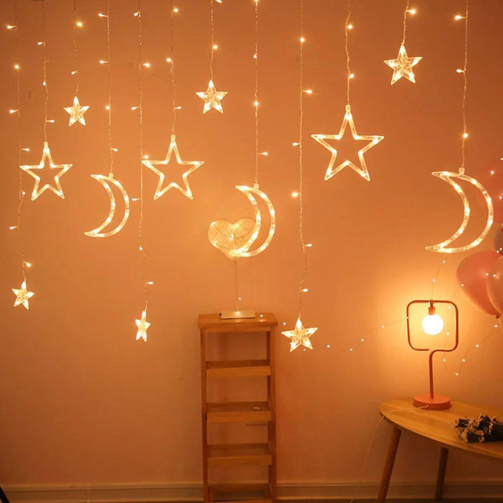 حبل مصابيح زينه LED - مصابيح ليد - افاق هومز