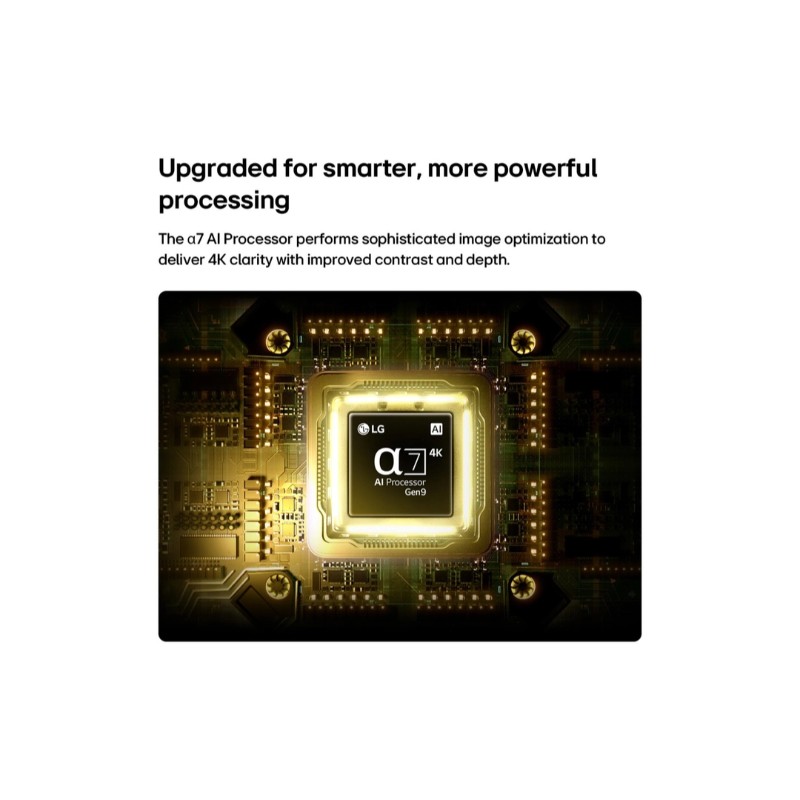  ال جي شاشة 65 بوصة ميني ليد - دقة 4K Ultra HD نوع QNED - موديل - 65QNED7B6T.AMVE 