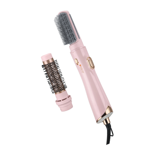  ريبون استشوار شعر بمستويان حرارة - 1200 واط - وردي - موديل  RE-2207-2 