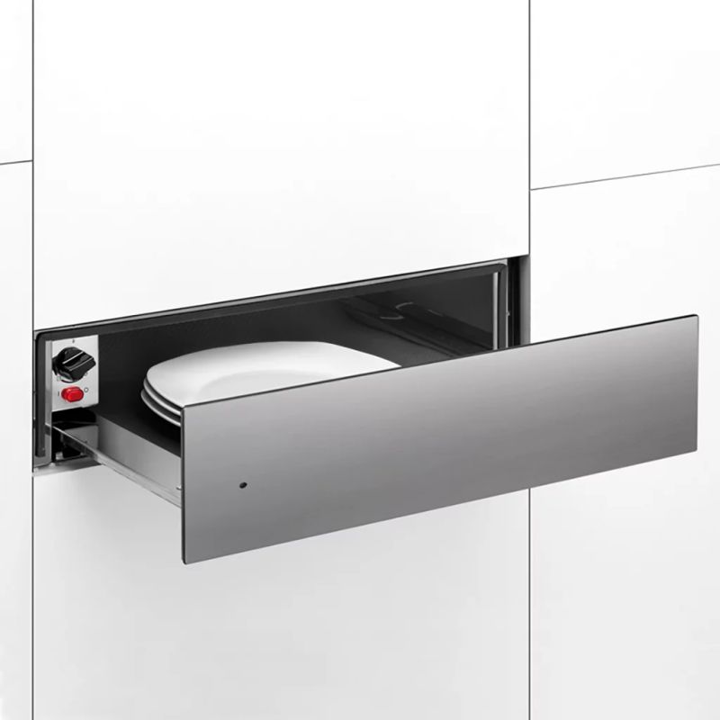  ELBA Warming Drawer – Push-to-Open System – Stainless Steel – Silver – Model ELIO 15 DW 