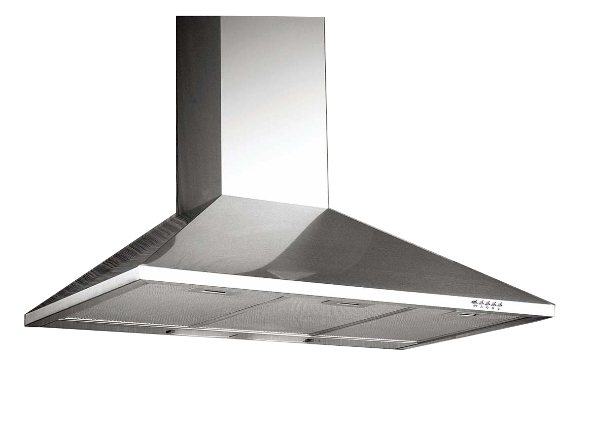  Alba Wall-Mounted Cooker Hood 90 cm – 700 m³/h – Stainless Steel – Model HEM52 