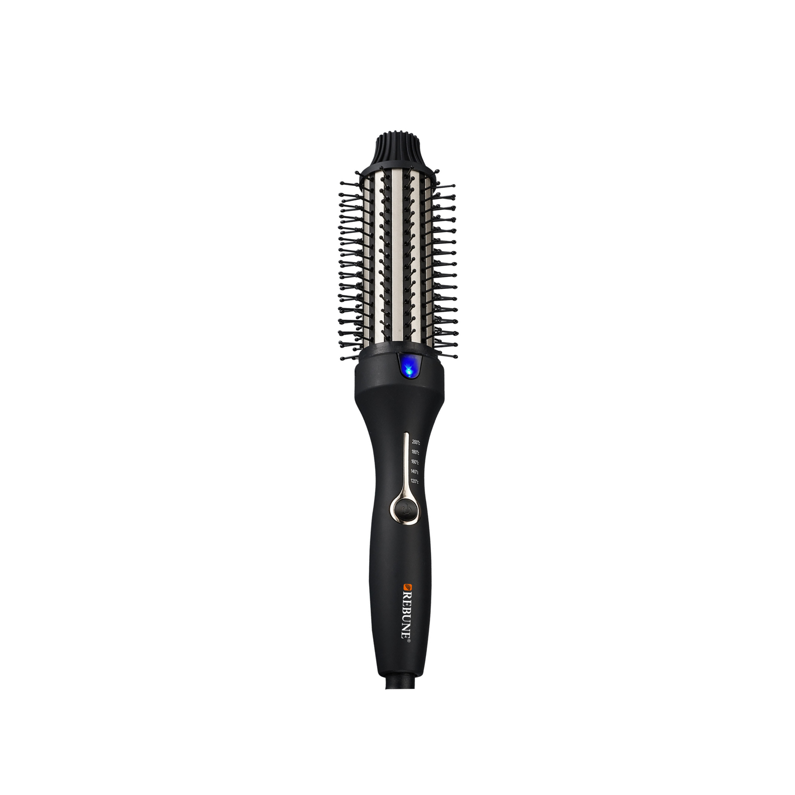  ريبون فرشاة شعر حرارية كوايت 45 واط - 5 درجات حرارة - اسود - موديل RE-2168 