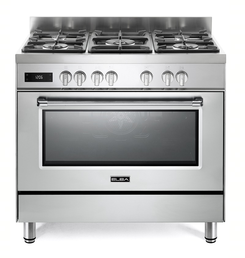  Elba Italian Freestanding Cooker 90 cm – Gas & Electric – 5 Burners – Heavy Duty – Model EX 965 M SA 