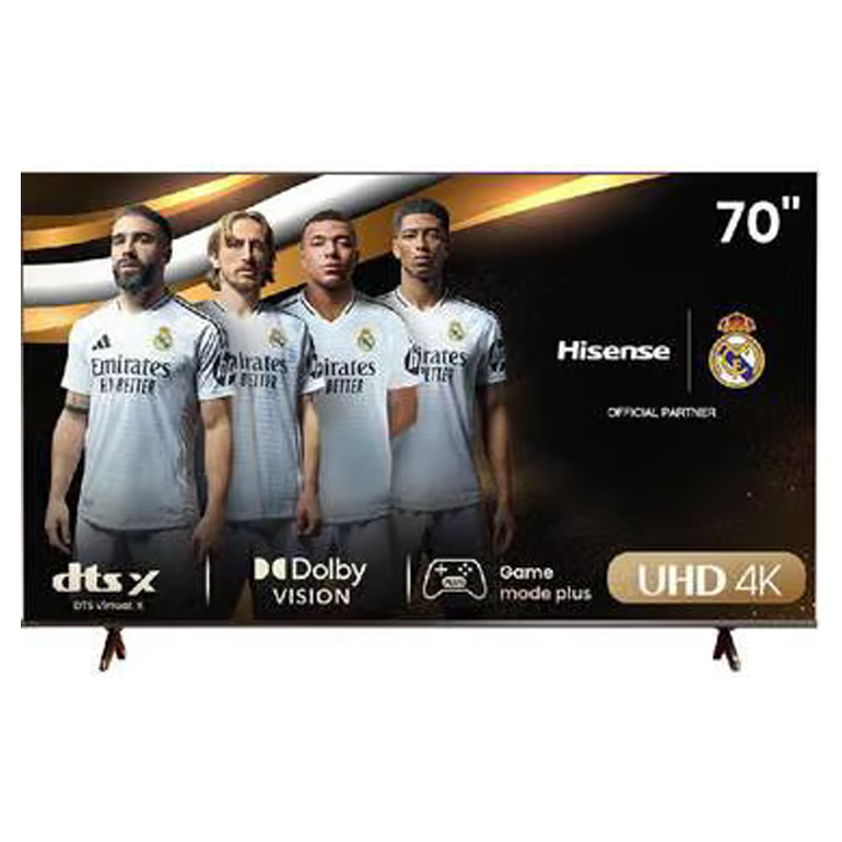  شاشة هايسنس 70 بوصة سمارت UHD بدقة HDR وتقنية Wifi 