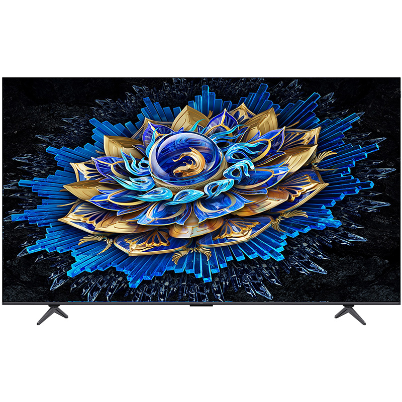  تي سي إل شاشة وتلفزيون 85 بوصة - QLED كيو لد - معدل تحديث  144 هرتز - نظام Google TV - موديل 85T8D 