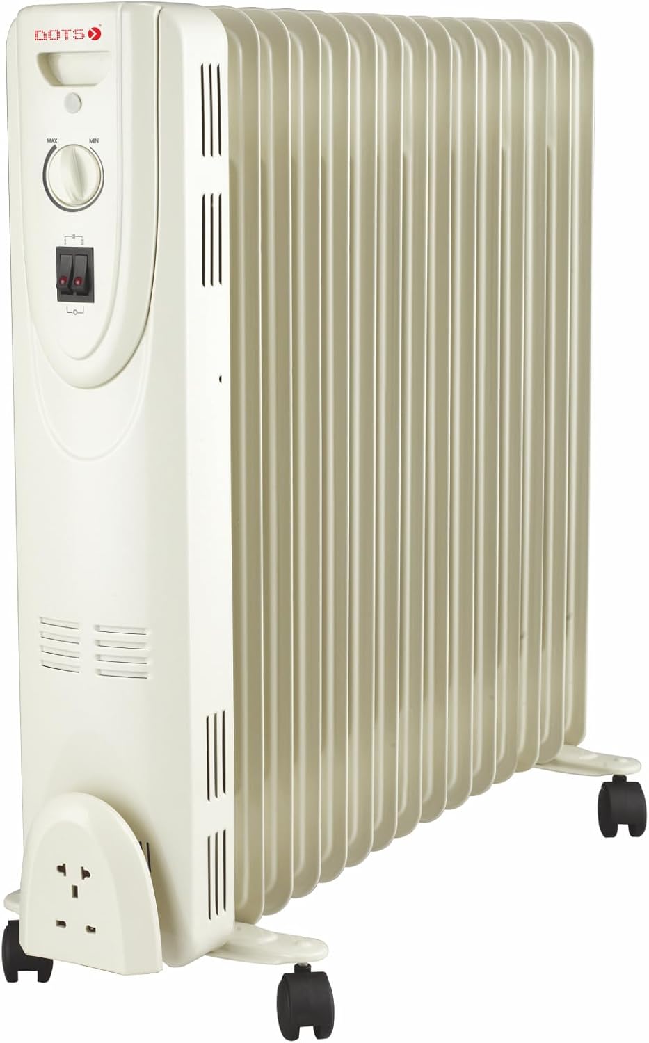  دوتس دفاية زيت 11 ريشة - 2500 واط - أبيض - موديل TTR111BO1  