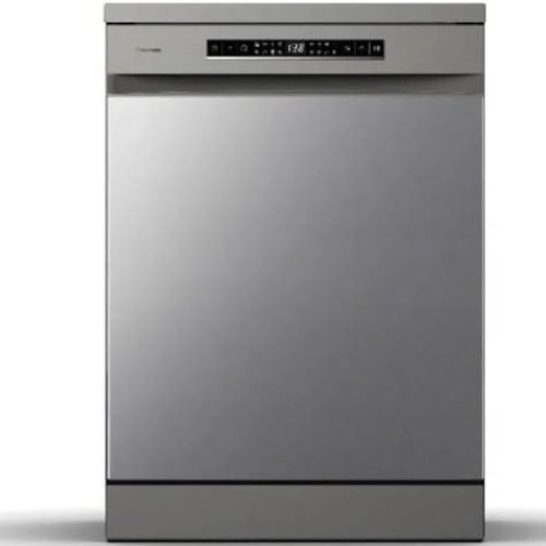  Hisense Dishwasher 16 Place Settings – 8 Programs – 3 Baskets – Self-Clean – Stainless Steel – Model HS643E90XSA 