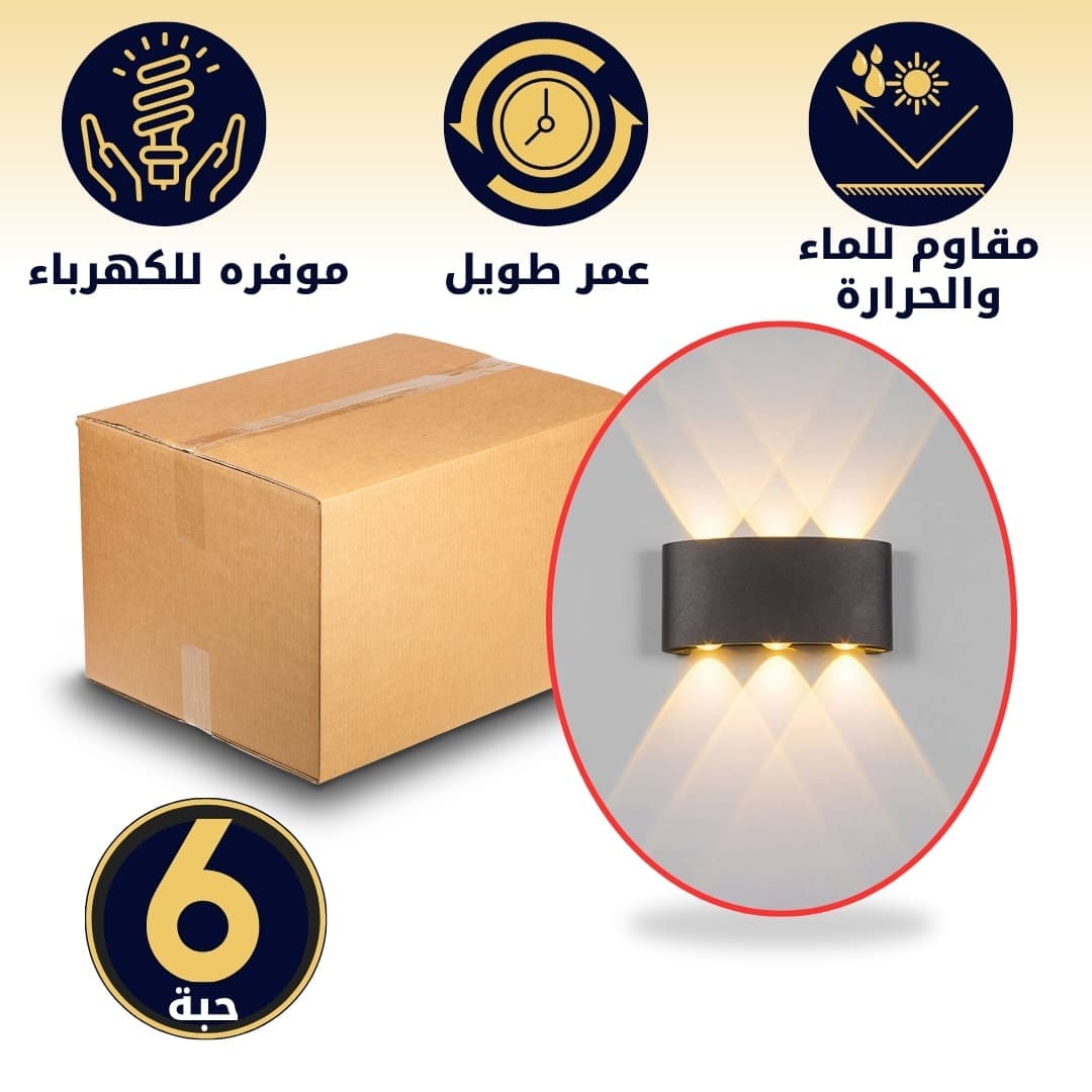 كرتون عدد 6 حبه
