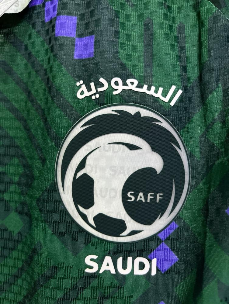  تيشيرت المنتخب السعودي الأساسي 26-25 