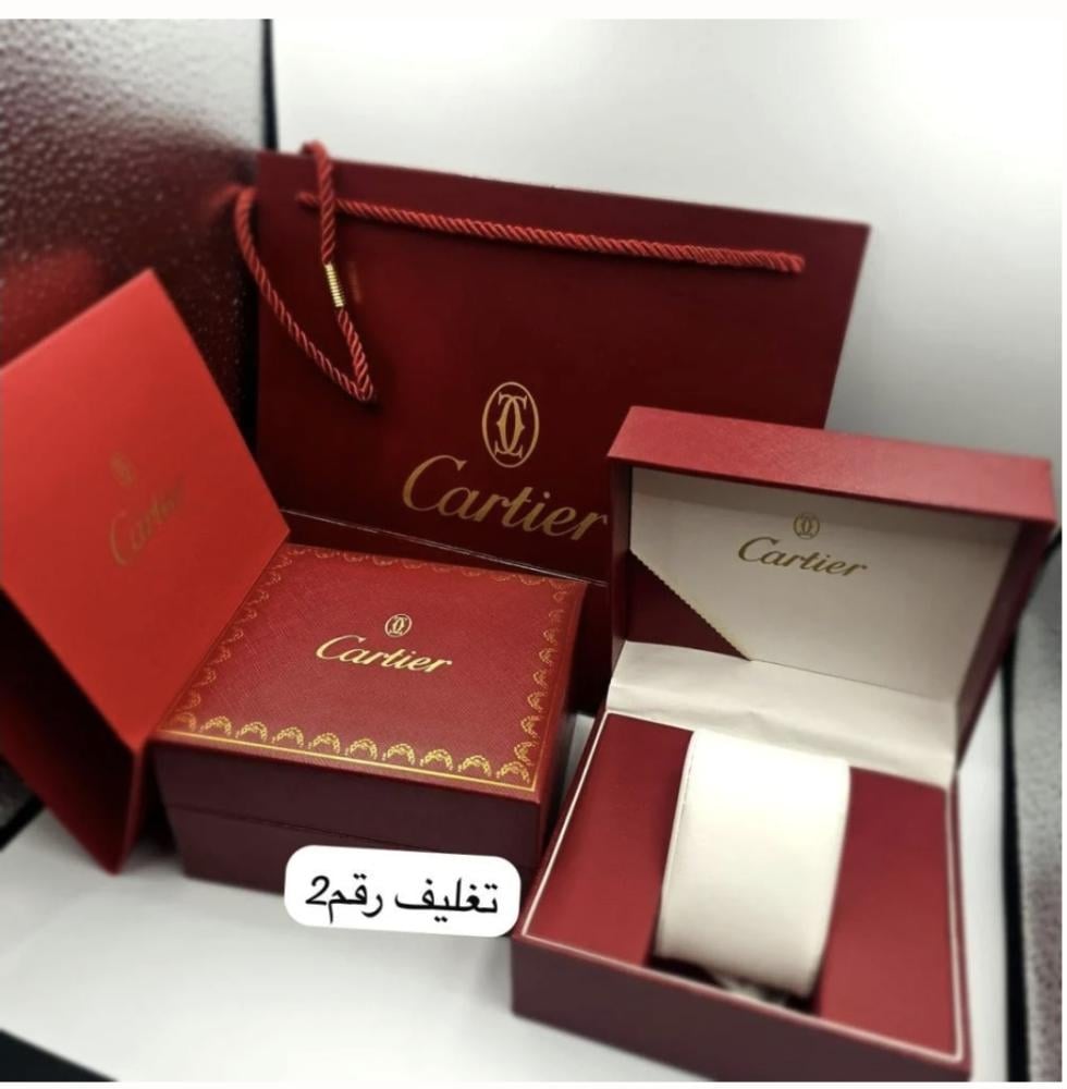  ساعة كارتير بانثر فضي هاي كواليتي  