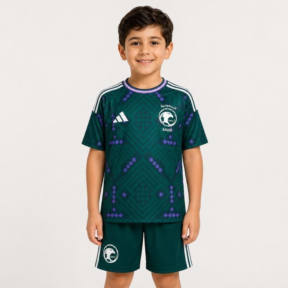  طقم المنتخب السعودي للاطفال كاس العالم  2026 
