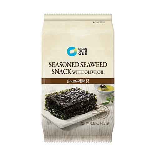 SEASONED SEAWEED SNACK (WITH OLIVE OIL) "CHUNG JUNG ONE"