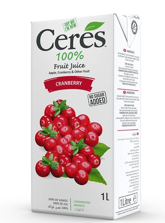 CRANBERRY JUICE 