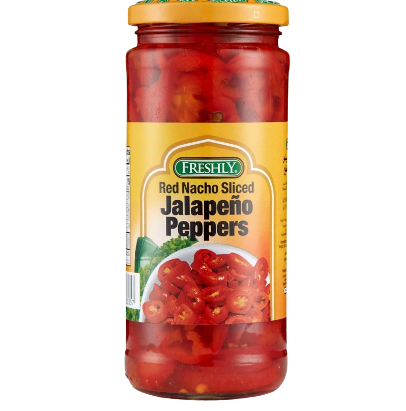 RED NACHO SLICED JALAPENO PEPPER 