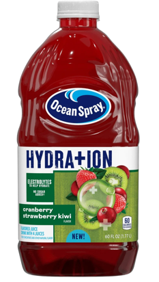 CRANBERRY STRAWBERRY KIWI JUICE (NO ADDED SUGAR) 