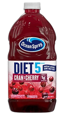 DIET CRANBERRY CHERRY JUICE 