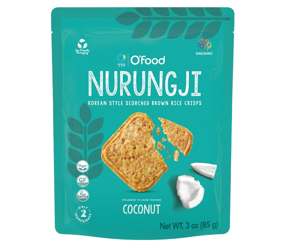 COCONUT BROWN RICE CRISPS (NURUNGJI) 