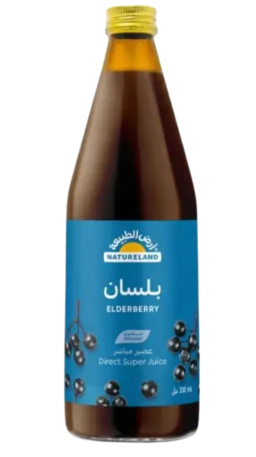 عصير بلسان عضوي 