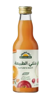عصير ملتي الطبيعة عضوي (200 مل) 