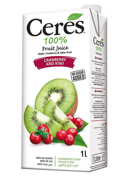 CRANBERRY & KIWI JUICE 