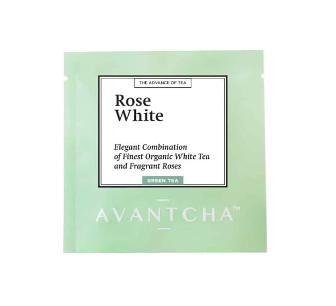 ROSE WHITE TEA BAGS 