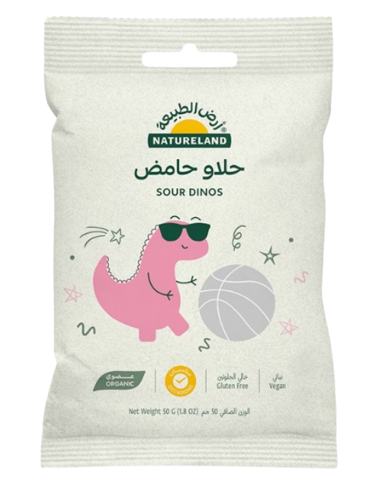 ORGANIC SOUR DINOS CANDY 