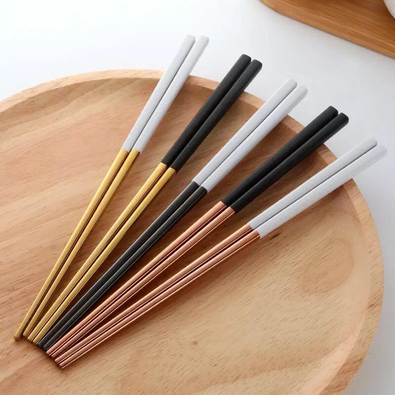 أعواد الأكل الحديدية |  STAINLESS STEEL SHOPSTICKS